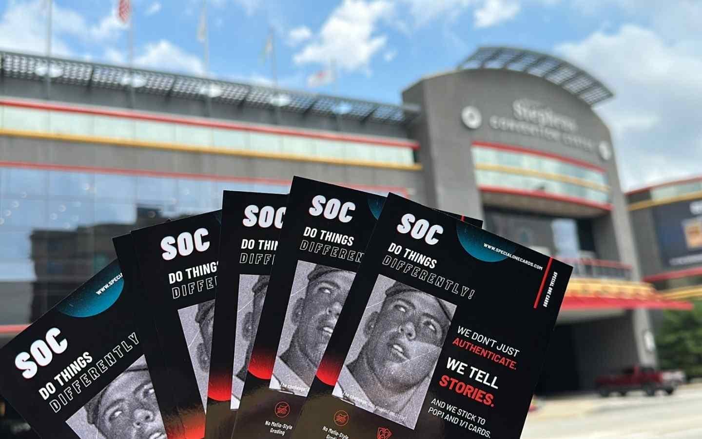 Special One Cards (SOC) at The National Sports Collectors Convention